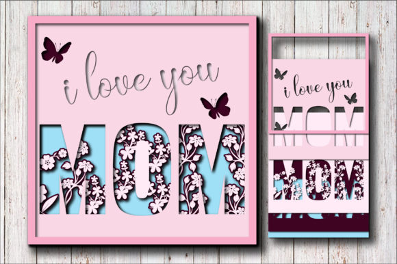 Download I Love You Mom Shadow Box - Mom shadow box Collection