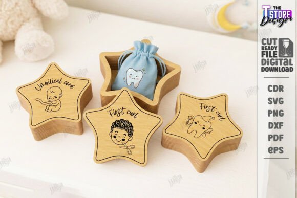 Download Baby Keepsake Memory Box Laser Cut | CNC - Keepsake Collection