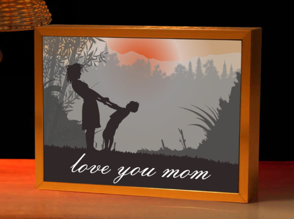 Download Mom Shadow Box Lightbox Template - Mom shadow box Collection